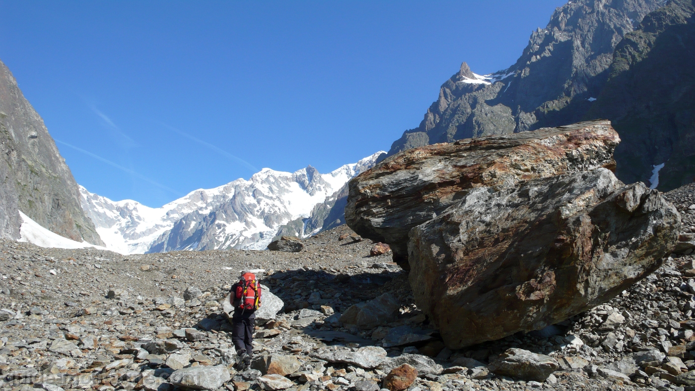 Le glacier de Miage